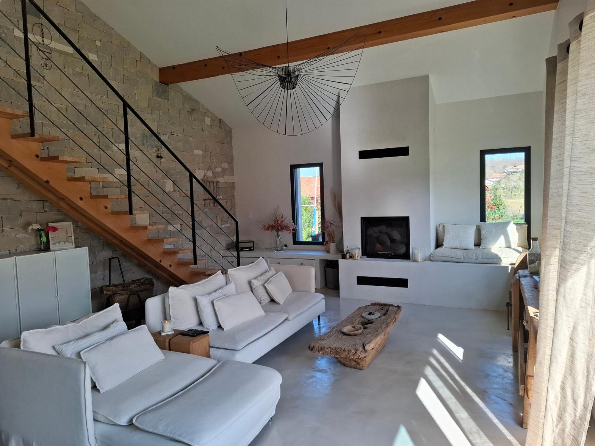 Charmante Villa Familiale Au Calme A 15Min Des Plages Ascain Exterior foto