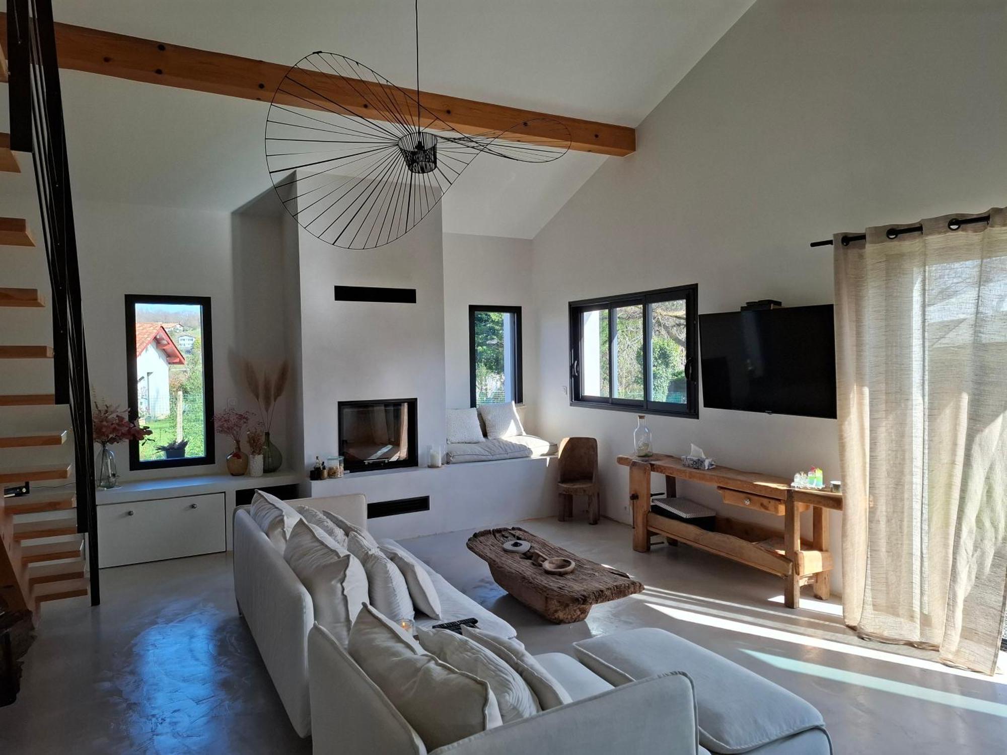 Charmante Villa Familiale Au Calme A 15Min Des Plages Ascain Exterior foto